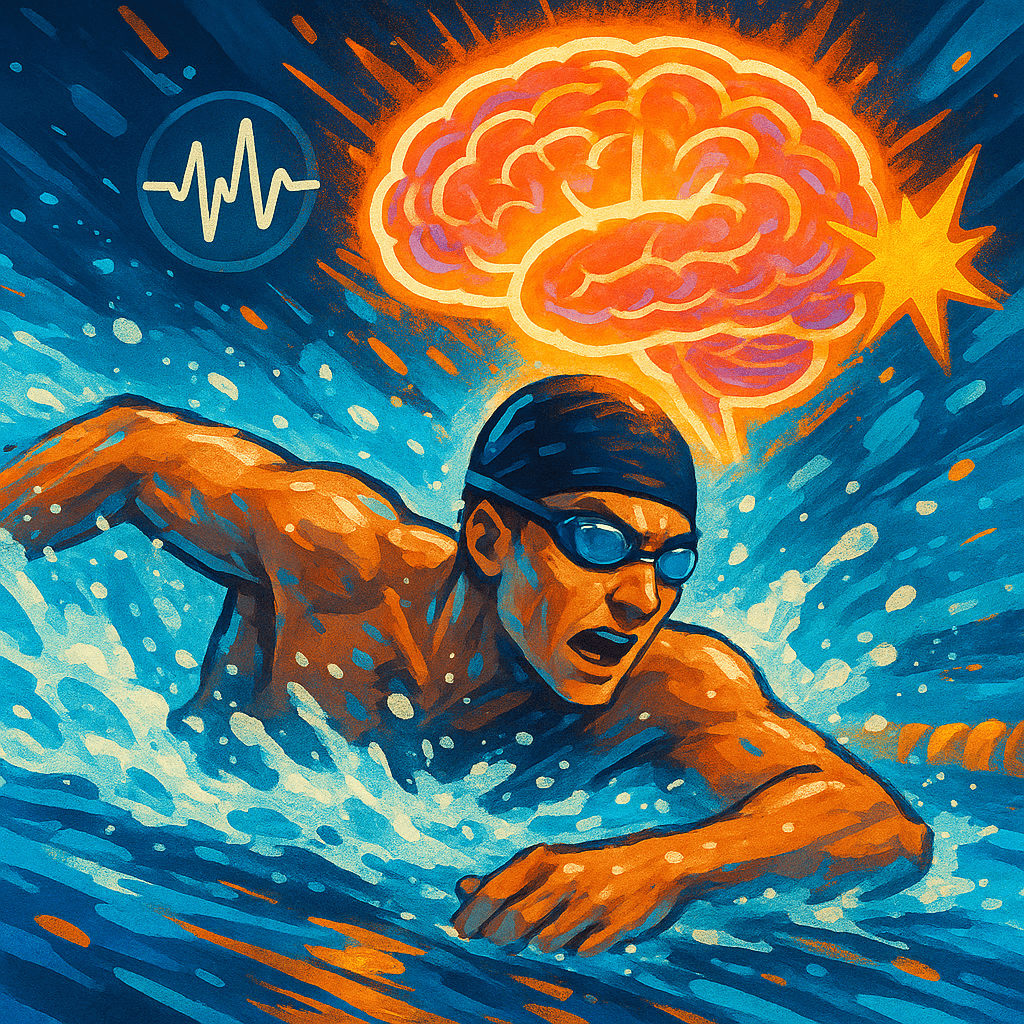 【保存版】“泳ぐたびに頭が冴える！” ─水泳が脳を鍛える７大メカニズムと活かし方という記事のアイキャッチ画像